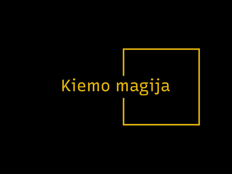 Kiemo magija logotipas