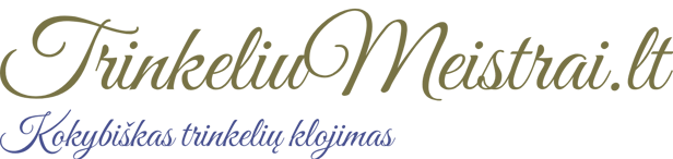 Trinkelių meistrai logotipas